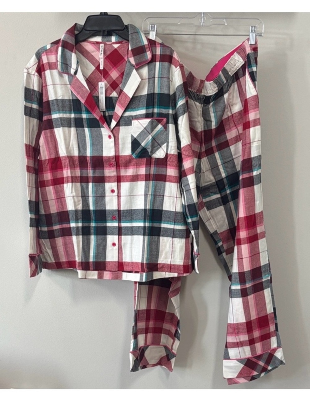 Soma Flannel Pajama Set